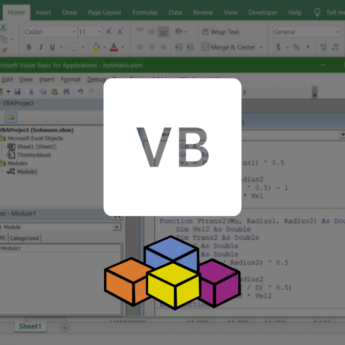 MS Excel Visual Basic for Applications