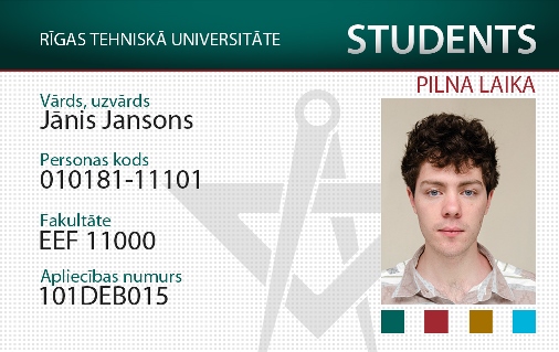 Student ID card - RTU International Coorperation and Foreign Students